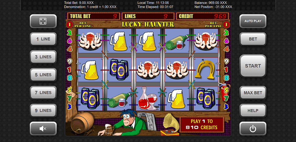 Основная информация о слоте Lucky Haunter